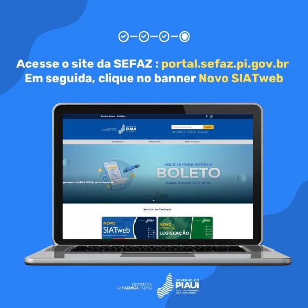 Solicitação de isenção do IPVA 2025 pode ser realizada no site da Sefaz-PI(Imagem:Divulgação)