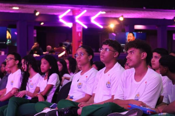 Seduckathon 2025: Luiz do Brownie inspira jovens da rede p&uacute;blica a empreender com coragem e inova&ccedil;&atilde;o(Imagem:Luan Leite)