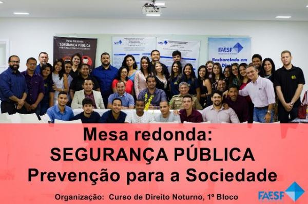 Comandante da PM de Floriano participa de Mesa Redonda com acad&ecirc;micos da FAESF.(Imagem:3&deg; BPM)