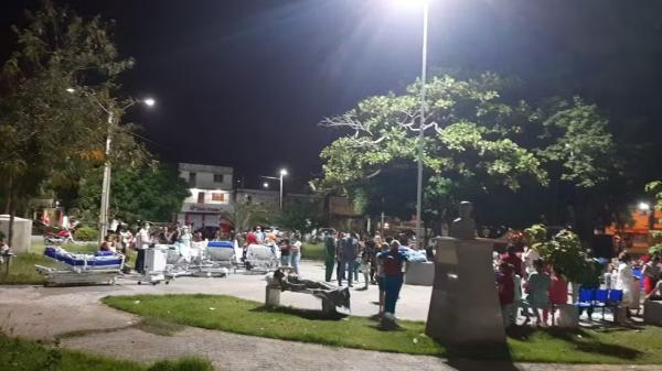 Pacientes são transferidos para outras cidades após incêndio no hospital de Picos, no PI