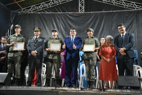 Governador Rafael Fonteles apresenta 1.104 novos policiais militares para proteger a sociedade piauiense.(Imagem:Divulga&ccedil;&atilde;o)