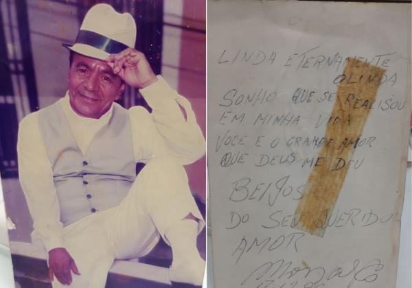 Mat&eacute;ria 90 anos de Monarco. O texto faz refer&ecirc;ncia a esta foto e &agrave; dedicat&oacute;ria. (Imagem:Arquivo Pessoal )