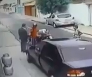 Falso pastor dá "golpe do botijão de gás" em Teresina; vídeo