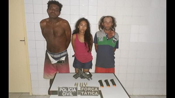 Opera&ccedil;&atilde;o integrada tira cinco criminosos de circula&ccedil;&atilde;o em Floriano.(Imagem:For&ccedil;a T&aacute;tica)