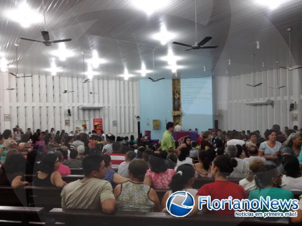 Par&oacute;quia de Nossa Senhora das Gra&ccedil;as, bairro Ibiapaba.(Imagem:FlorianoNews)