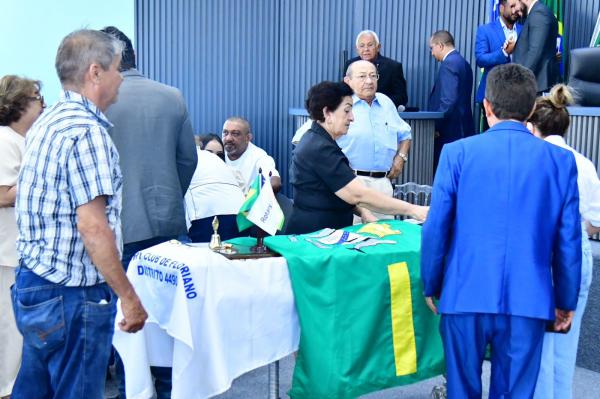 &Uacute;ltimo adeus ao ex-vereador Gilberto Guerra re&uacute;ne familiares, amigos e autoridades em Floriano(Imagem:CMF)