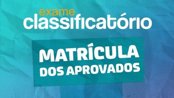 IFPI informa período de matrículas para aprovados no Classificatório