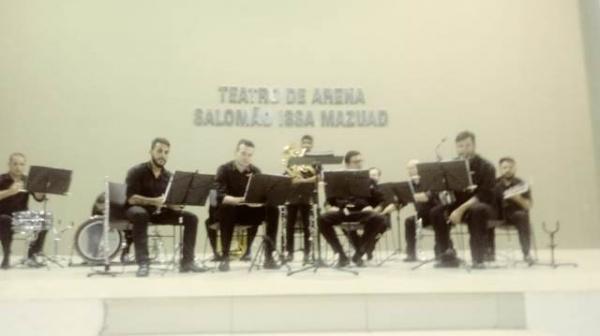 Sociedade Musical Uni&atilde;o Josefense se apresenta em Floriano atrav&eacute;s do Sonora Brasil.(Imagem:FlorianoNews)