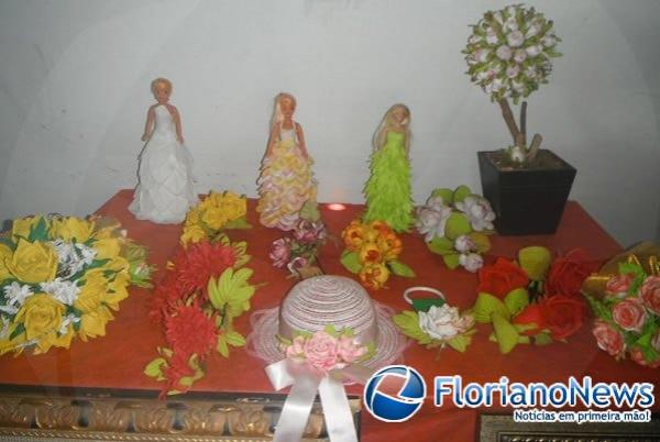 Espa&ccedil;o Christino Castro ofece curso de flores e artesanato em Floriano.(Imagem:FlorianoNews)