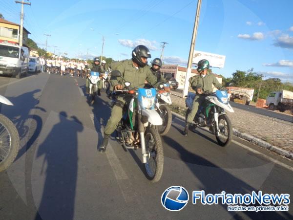 3&ordm; BPM realizou tradicional Corrida da Fogueira em Floriano.(Imagem:FlorianoNews)