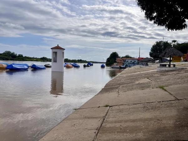 Boletim aponta nível do Rio Parnaíba em cota de alerta em Floriano e Barão de Grajaú