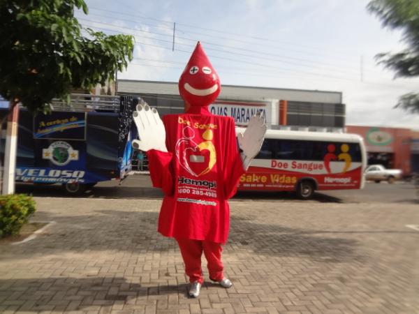 Hemocentro realiza campanha de Doa&ccedil;&atilde;o de Sangue em Floriano.(Imagem:FlorianoNews)