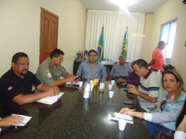 Reunião define ações da Semana Nacional de Trânsito em Floriano