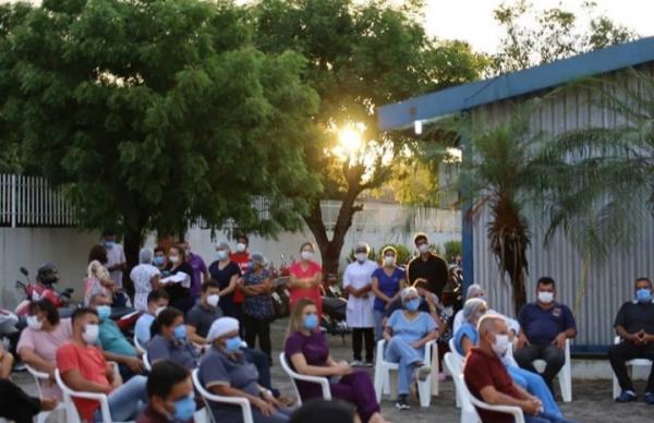 Profissionais da sa&uacute;de do HRTN recebem celebra&ccedil;&atilde;o especial de natal(Imagem:HRTN)