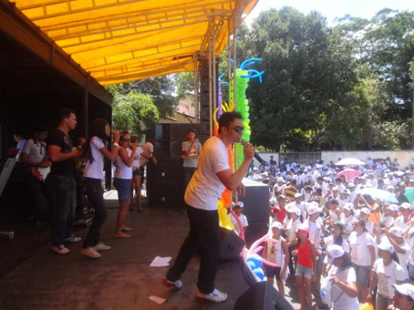 Realizada em Teresina a 18&ordf; Caminhada da Fraternidade.(Imagem:FlorianoNews)