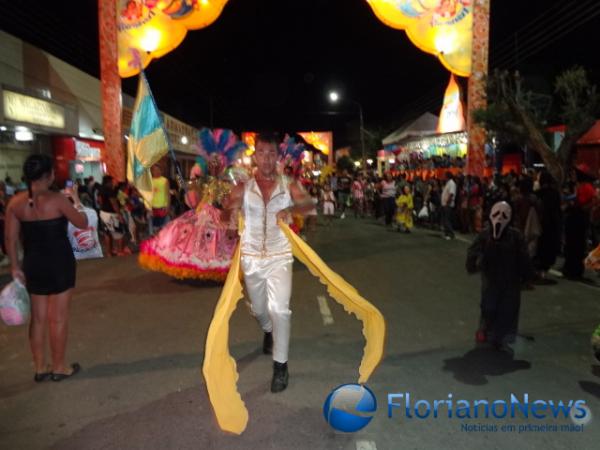 Cores, brilhos e samba no p&eacute; marcaram os desfiles das escolas de samba. (Imagem:FlorianoNews)