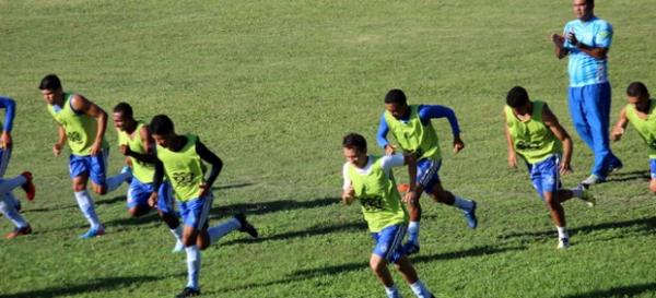 Parnahyba faz treino para partida contra o Gurupi pela S&eacute;rie D.(Imagem:Gilson Brito/Acesso 343)