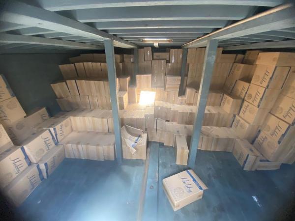 Material encontrado na embarca&ccedil;&atilde;o.(Imagem:Divulga&ccedil;&atilde;o /PM-PI)