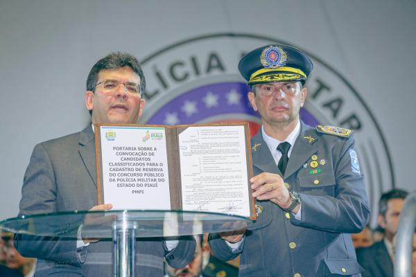 Rafael Fonteles realiza promoção histórica de 1.700 PMs e convoca mais 120 policiais(Imagem:João Allbert)