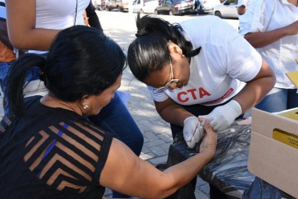  Dia Mundial de Luta Contra as Hepatites Virais &eacute; marcado por a&ccedil;&otilde;es no centro de Floriano.(Imagem:Silvio Rui)