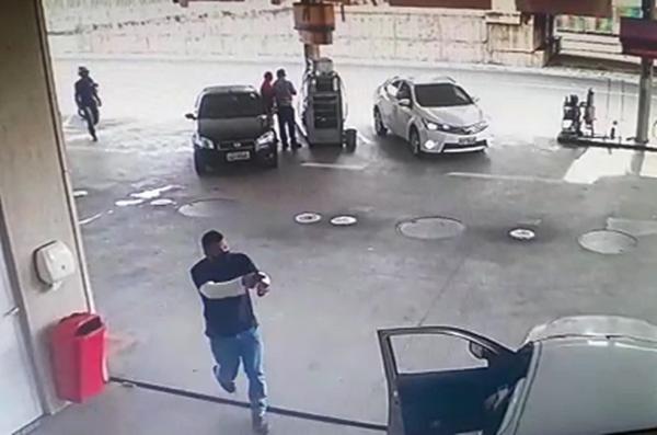 Polícia Militar é baleado durante assalto a posto de combustíveis em THE