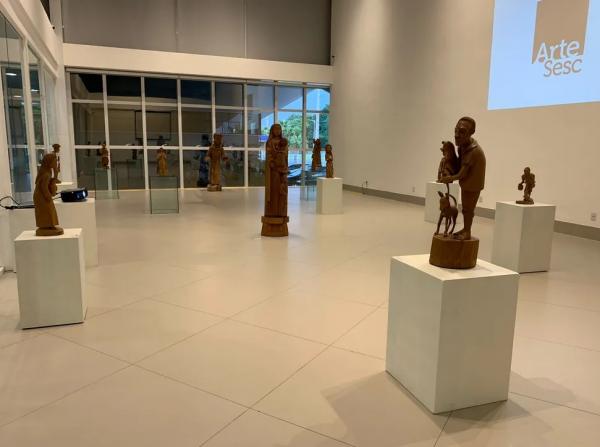 Sesc abre exposi&ccedil;&atilde;o gratuita com obras originais de artistas pl&aacute;sticos piauienses em Teresina.(Imagem:Ascom / Sesc Piau&iacute;)