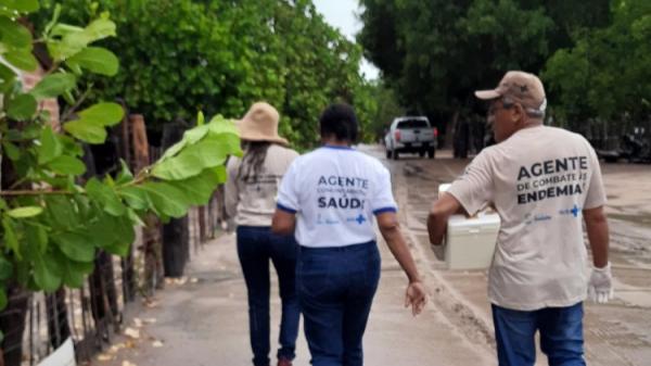 Sa&uacute;de inicia campanha de vacina&ccedil;&atilde;o contra raiva pela zona rural.(Imagem:Secom)