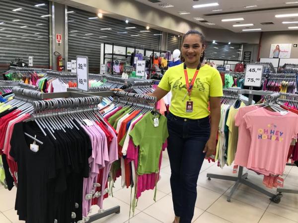 Jaqueline, setor de moda Para&iacute;ba(Imagem:FlorianoNews)