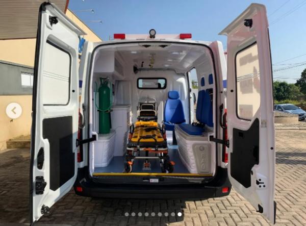 Nova ambul&acirc;ncia refor&ccedil;a atendimento de urg&ecirc;ncia na UPA 24h de Floriano.(Imagem:Reprodu&ccedil;&atilde;o/Instagram)