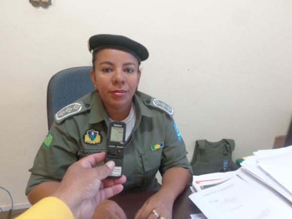 Capit&atilde; Leucijane Barbosa(Imagem:FlorianoNews)