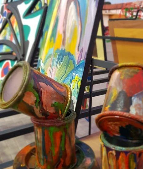 Cultura realiza exposição do projeto "Arte na Praça" em Floriano