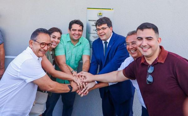Durante a solenidade de inaugura&ccedil;&atilde;o, o gestor garantiu mais incentivo e investimentos em infraestrutura e cr&eacute;dito para empreendedores na regi&atilde;o.(Imagem:Divulga&ccedil;&atilde;o)