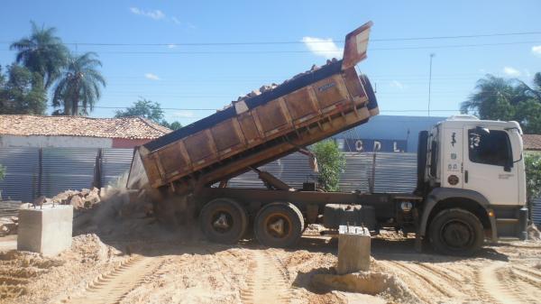 Obras do Mercado do Cruzeiro est&atilde;o em pleno andamento.(Imagem:FlorianoNews)
