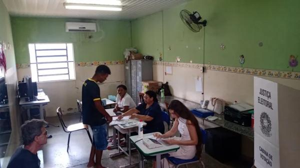  Vota&ccedil;&atilde;o tranquila em Teresina no segundo turno das elei&ccedil;&otilde;es 2022.(Imagem:L&iacute;via Ferreira/g1 )