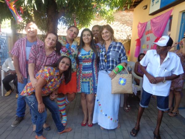 Unidade B&aacute;sica de Sa&uacute;de Paulo Kalume realiza arrai&aacute; da felicidade.(Imagem:FlorianoNews)