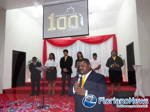 Igreja Batista deu in&iacute;cio &agrave;s comemora&ccedil;&otilde;es alusivas ao centen&aacute;rio.(Imagem:FlorianoNews)