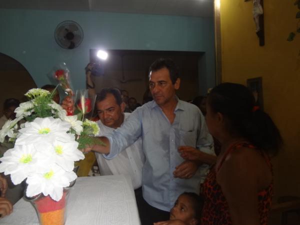 Gilberto Jr e Salom&atilde;o Holanda agradecem a vit&oacute;ria em Floriano.(Imagem:FlorianoNews)