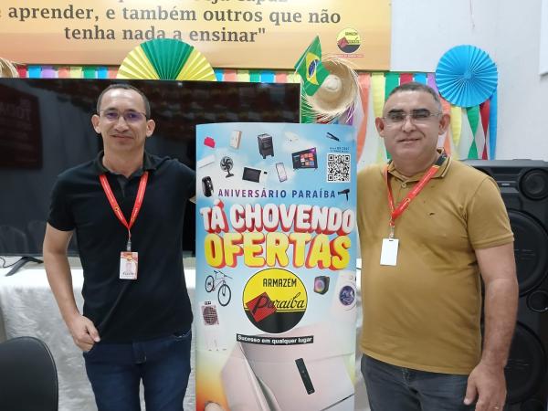 Armaz&eacute;m Para&iacute;ba de Floriano celebra 68 anos com campanha de grandes ofertas e programa&ccedil;&atilde;o especial.(Imagem:FlorianoNews)