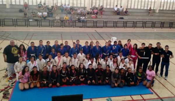 Com 70 atletas do Piauí e Maranhão, Copa Rosa define campeãs de jiu-jítsu