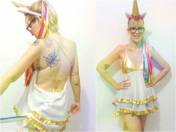 Fantasia de unicórnio e estampas do mundo infantil invadem o carnaval