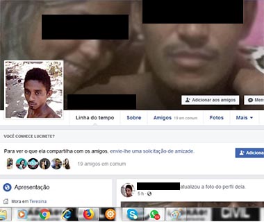 Homem é detido após furtar celular e postar foto no perfil da vítima no Facebook