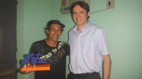 Para-atleta florianense &eacute; ouro em Campeonato Brasileiro de Paratriathlon.(Imagem:FlorianoNews)