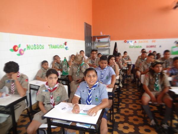 1&ordm; Curso de Monitores e Monitoras para escoteiros e s&ecirc;niors.(Imagem:FlorianoNews)