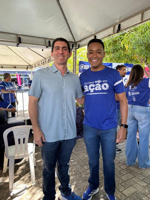 Vereador Felipe Vieira participa do &acute;&acute;Floriano em A&ccedil;&atilde;o&acute;&acute; e destaca sucesso do evento(Imagem:Reprodu&ccedil;&atilde;o/Redes Sociais)