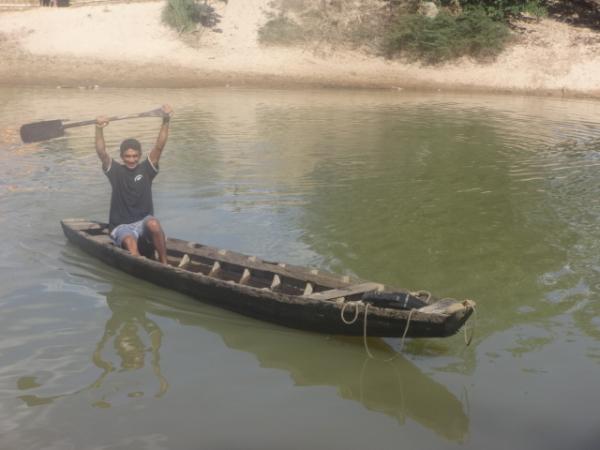 Campeonato de Canoagem é realizado na localidade Manga-MA