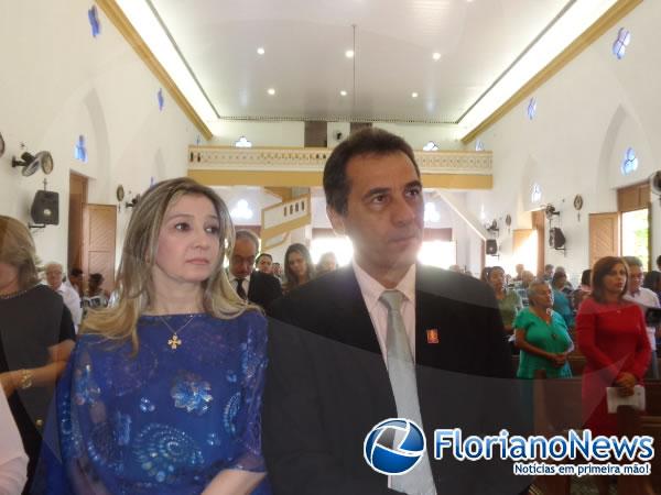 Prefeito Gilberto Júnior e esposa, Marla Guerra.(Imagem:FlorianoNews)