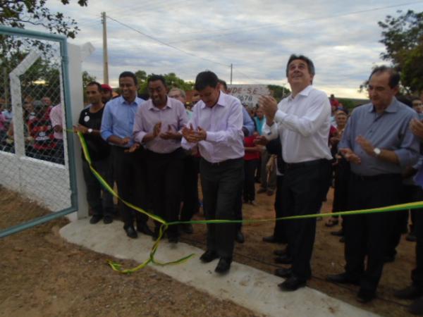 Wellington Dias participa de inauguração de novos reservatórios de água em Floriano.(Imagem:FlorianoNews)