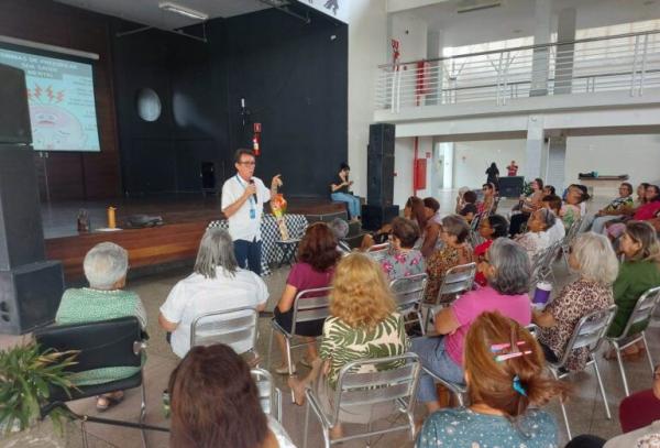  Sa&uacute;de mental em foco no encontro do grupo Sesc 60+ no Sesc Beira Rio(Imagem:Divulga&ccedil;&atilde;o)