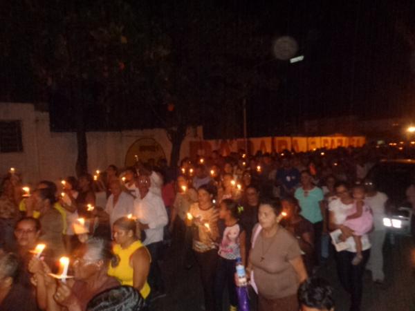 Festejo de S&atilde;o Francisco de Assis &eacute; encerrado com santa missa em Floriano.(Imagem:FlorianoNews)