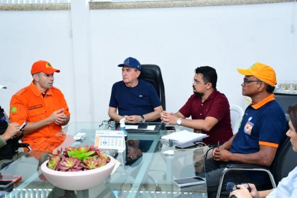 Prefeitura de Floriano re&uacute;ne Comit&ecirc; Gestor de Crise para definir a&ccedil;&otilde;es emergenciais ap&oacute;s fortes chuvas(Imagem:Secom)